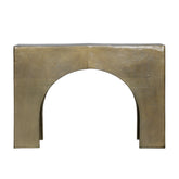Morris Antique Brass Console Table